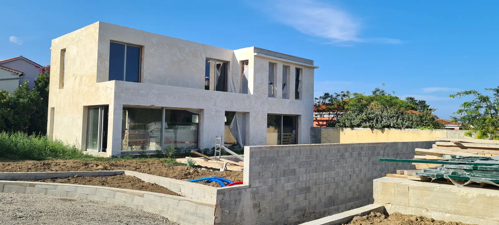 Programme immobilier de réhabilitation de villas de standing à Antibes – coordination sécurité MBO Consulting